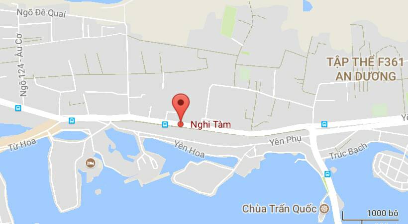 Đường Nghi Tàm, quận Tây Hồ, Hà Nội